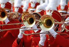 76 trombones in the big parade