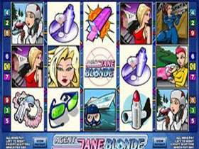 Agent Jane Blonde Main Screen