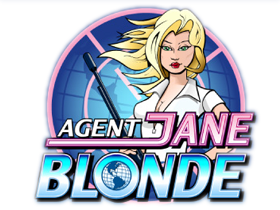 Agent Jane Blonde Slot Logo