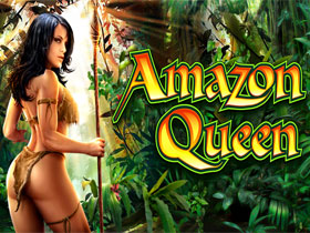Amazon Queen Slot Logo