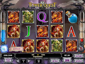 Tower Quest Main Screen